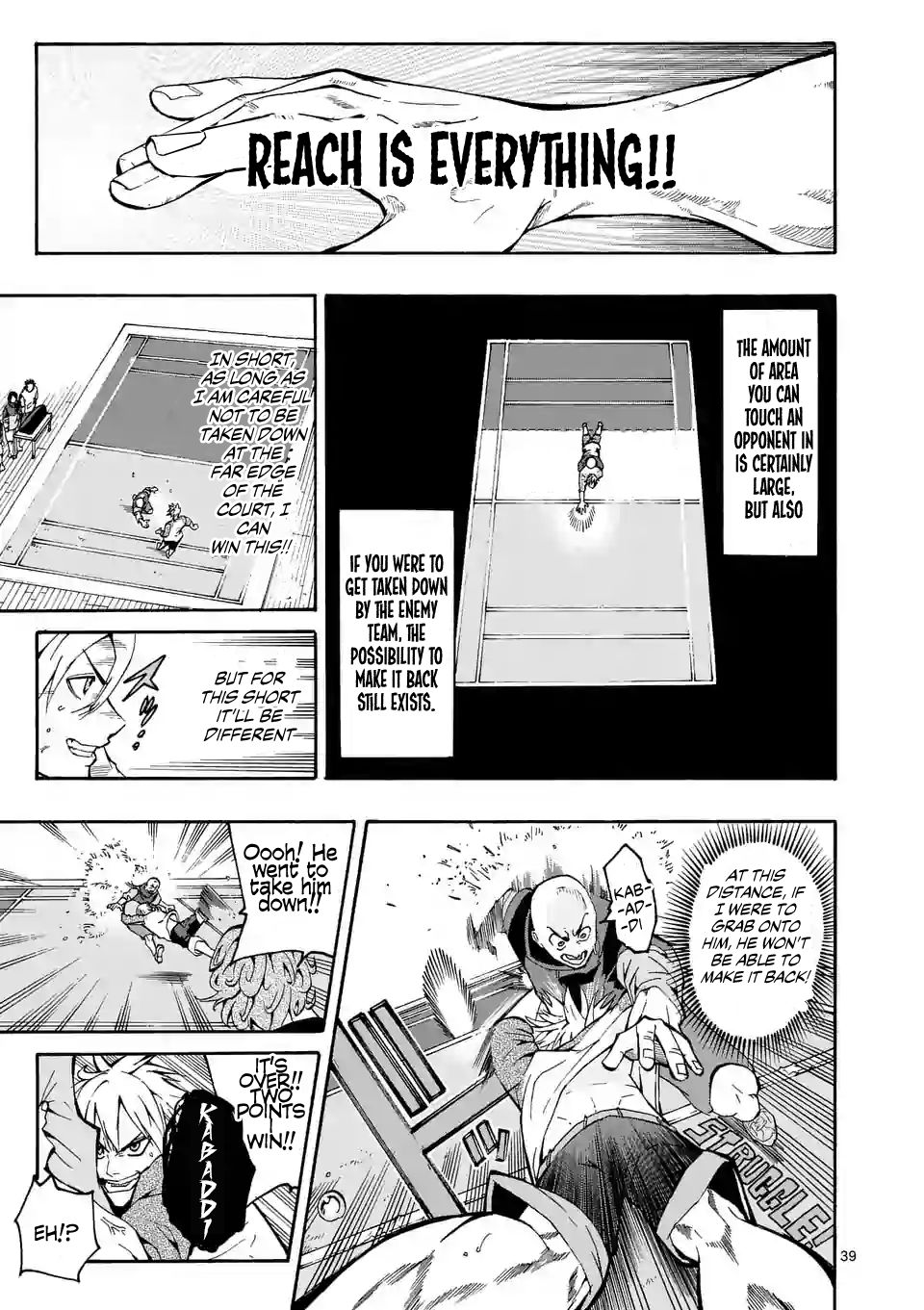 Read Burning Kabaddi Manga Online