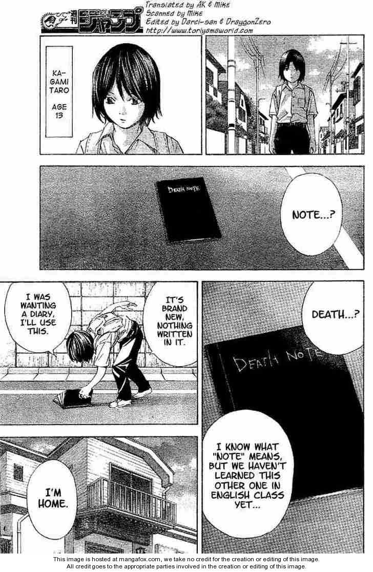 Read Death Note Manga Online
