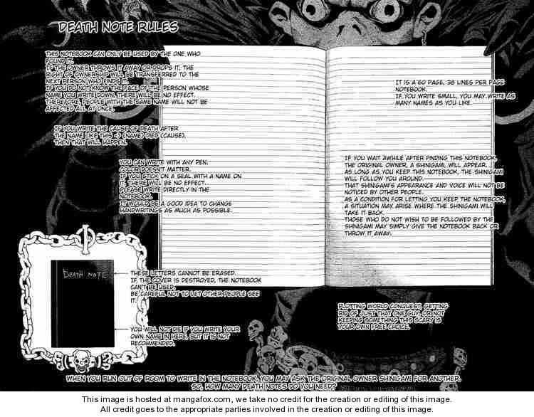 Read Death Note Manga Online