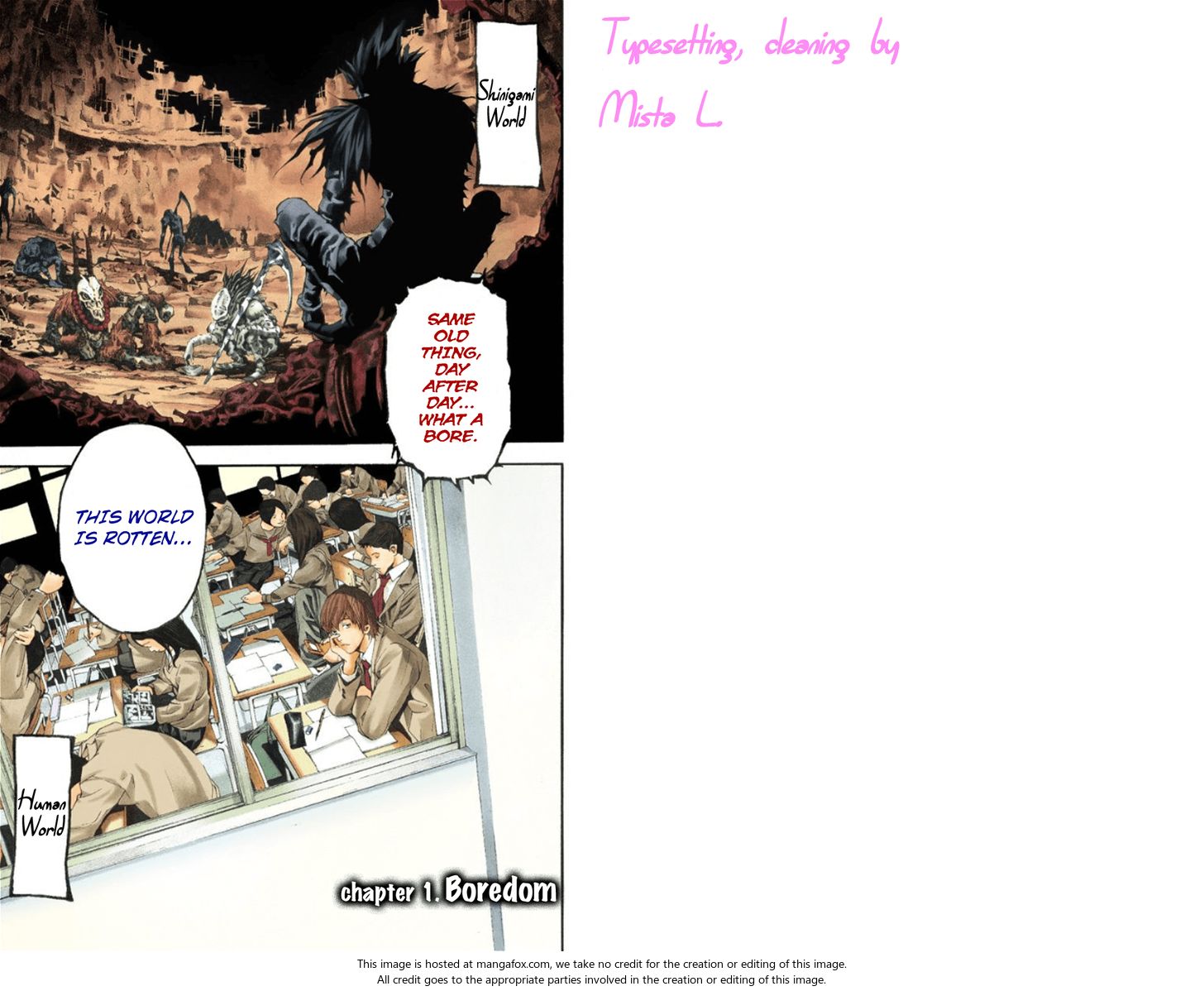 Read Death Note Manga Online