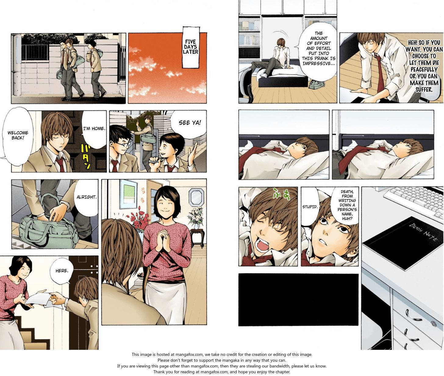 Read Death Note Manga Online