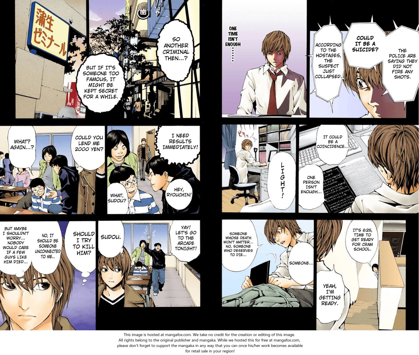 Read Death Note Manga Online