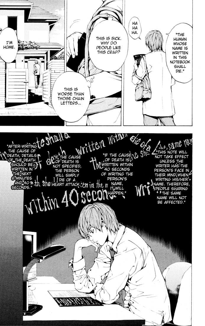 Read Death Note Manga Online