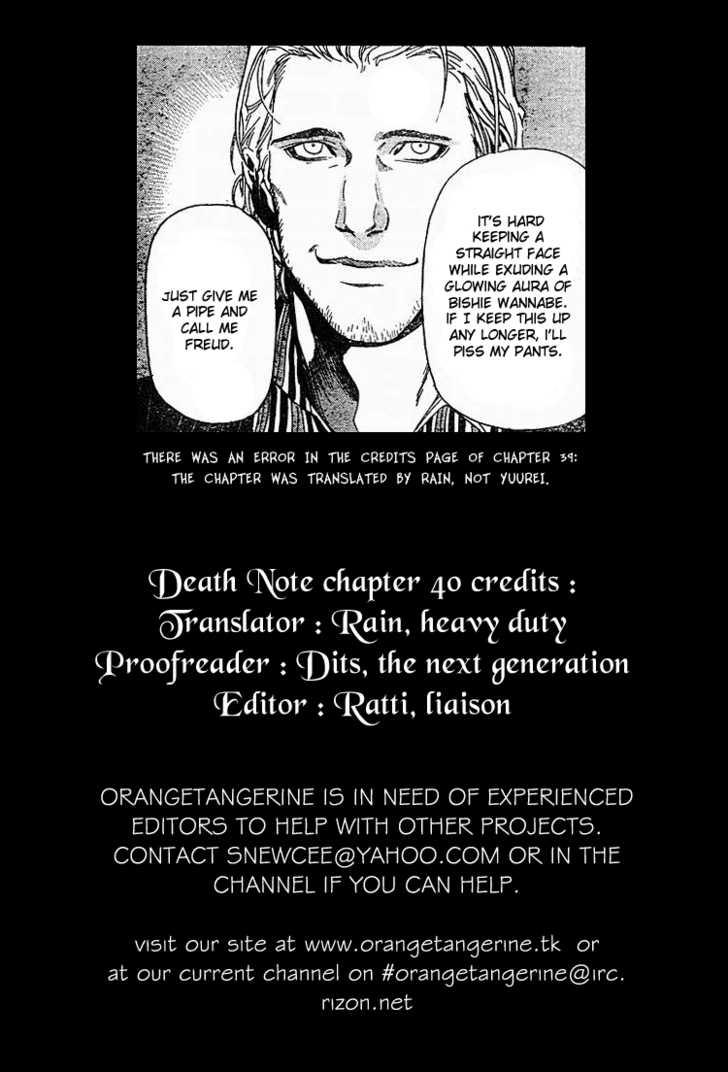Read Death Note Manga Online
