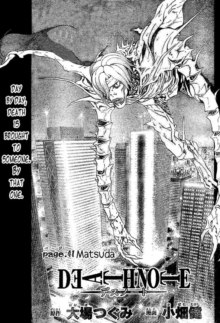 Read Death Note Manga Online
