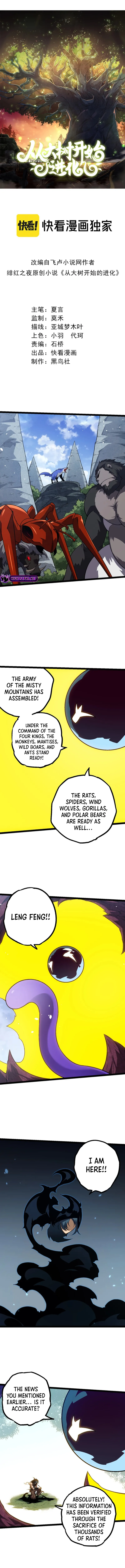 Read Evolution From a Tree Manga Online