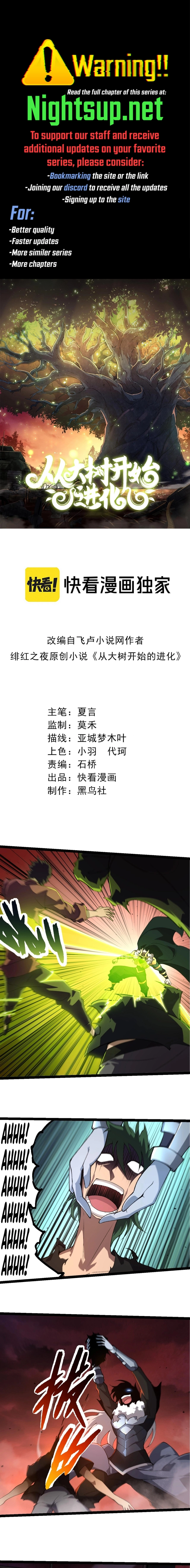 Read Evolution From a Tree Manga Online