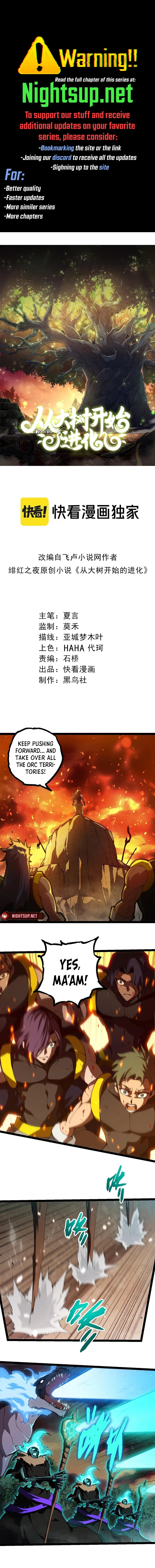 Read Evolution From a Tree Manga Online