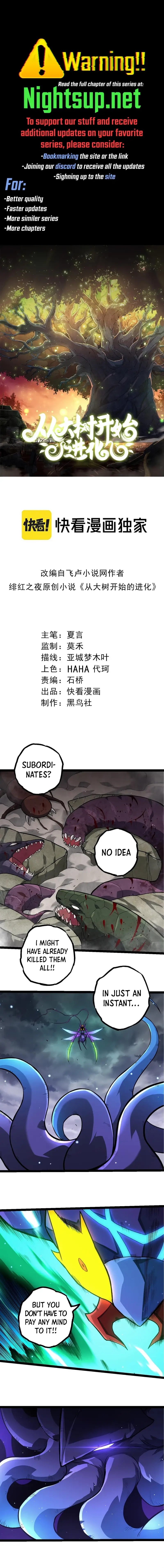 Read Evolution From a Tree Manga Online