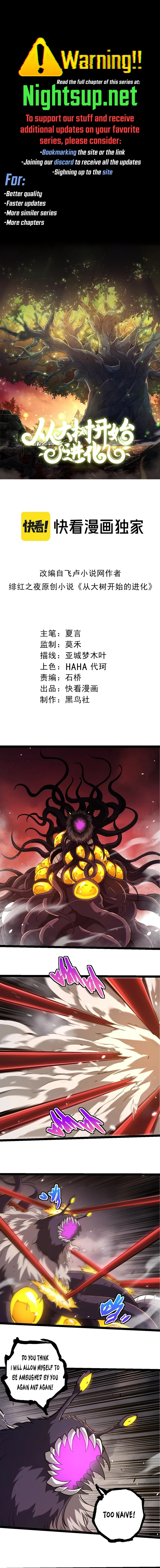 Read Evolution From a Tree Manga Online