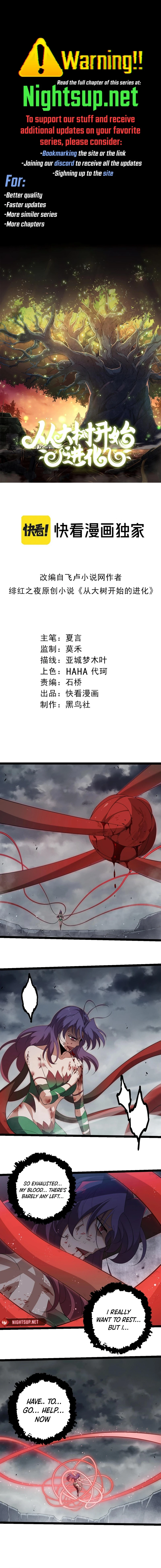Read Evolution From a Tree Manga Online