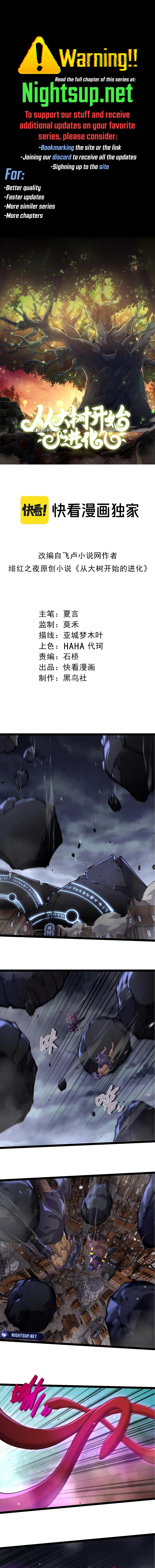 Read Evolution From a Tree Manga Online