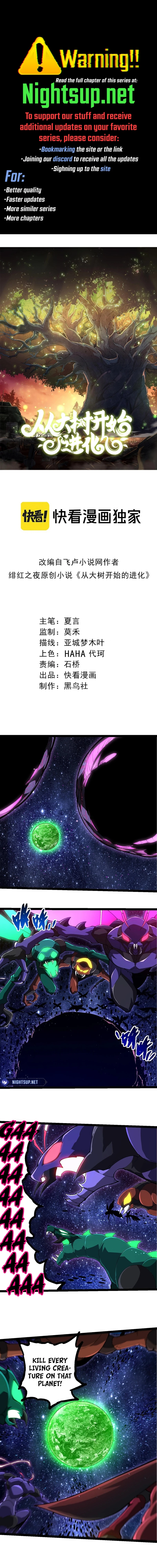 Read Evolution From a Tree Manga Online