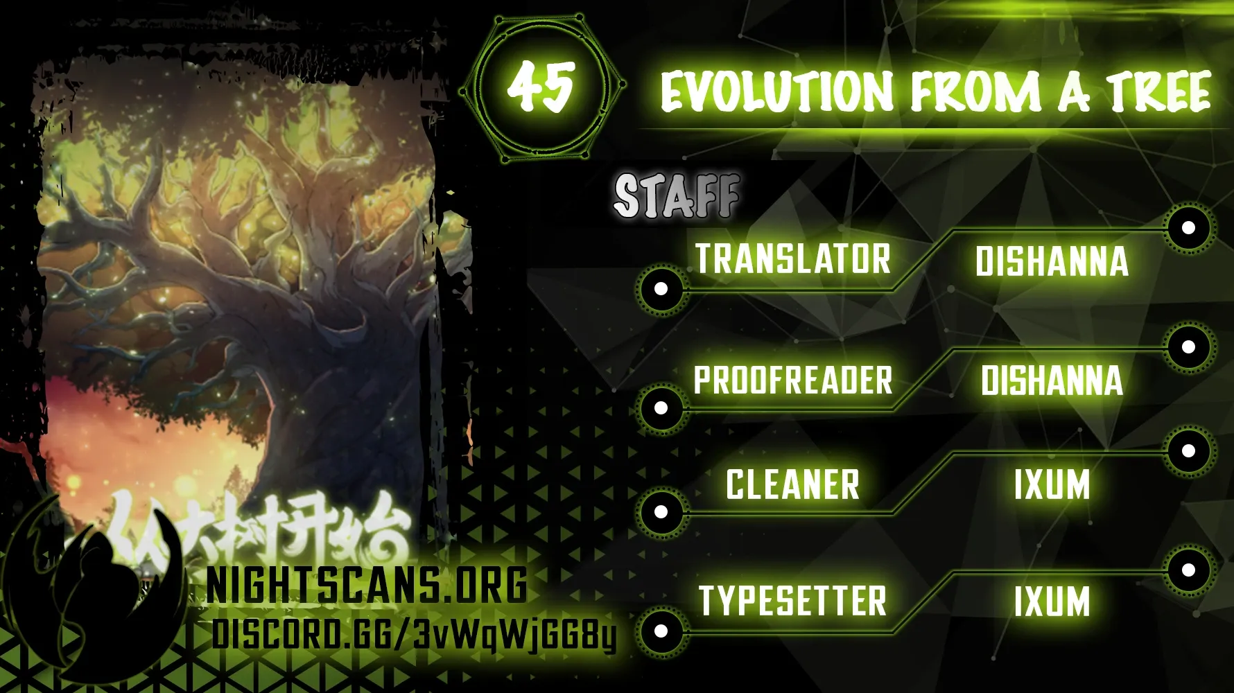 Read Evolution From a Tree Manga Online