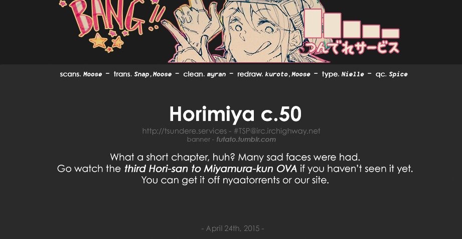 Read Horimiya Manga Online