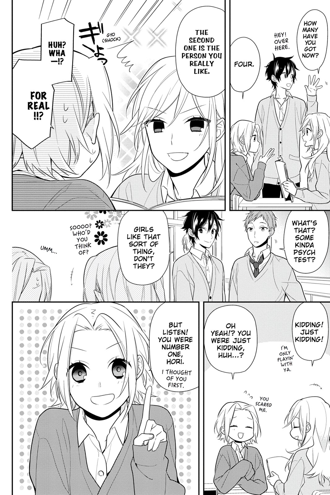 Read Horimiya Manga Online