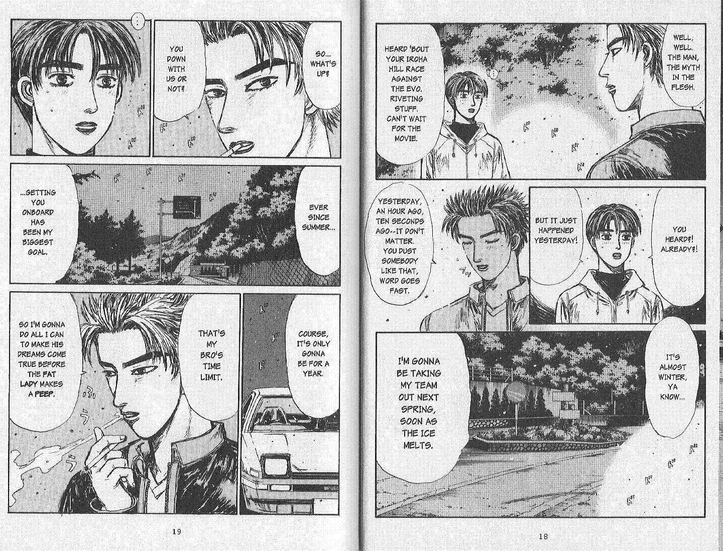 Read Initial D Manga Online