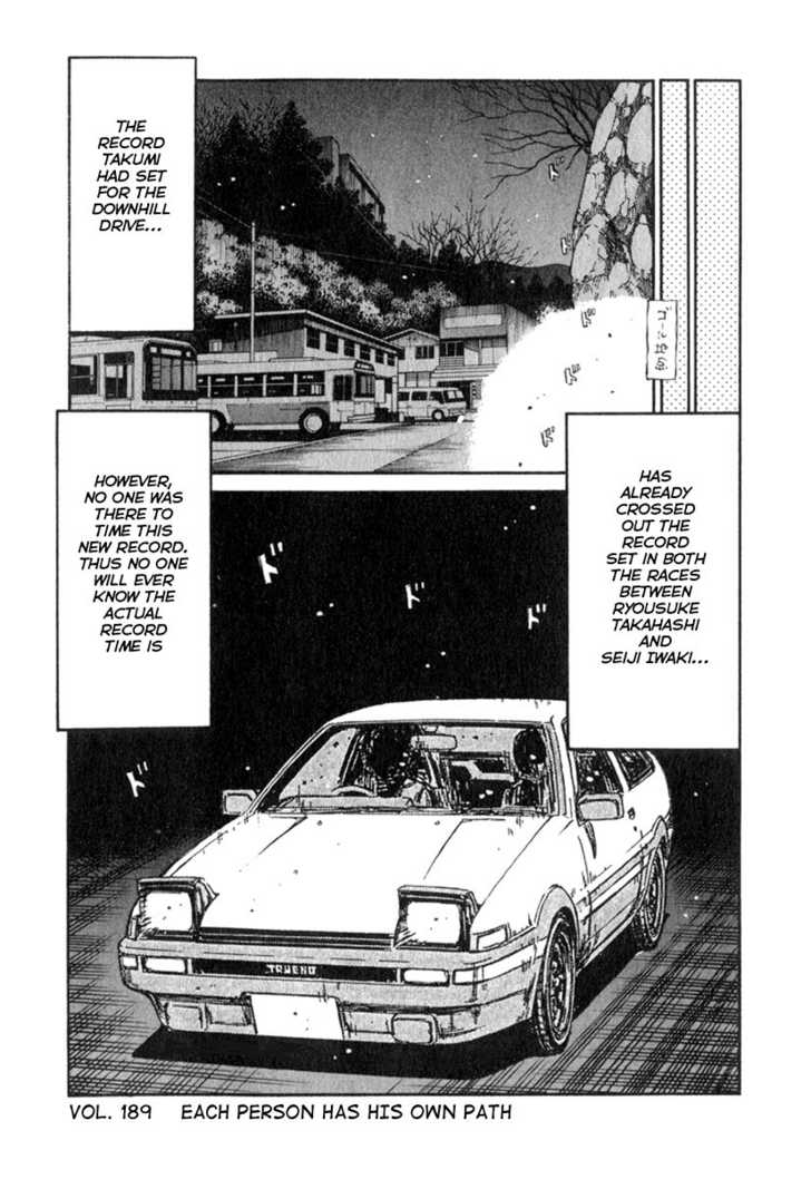 Read Initial D Manga Online