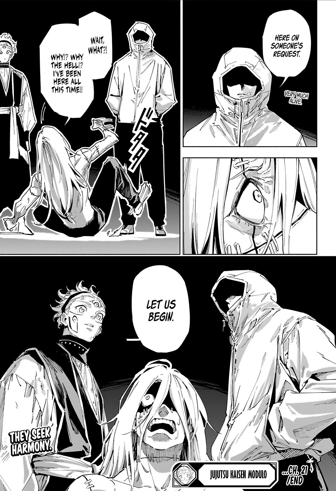 Read Jujutsu Kaisen Modulo Manga Online