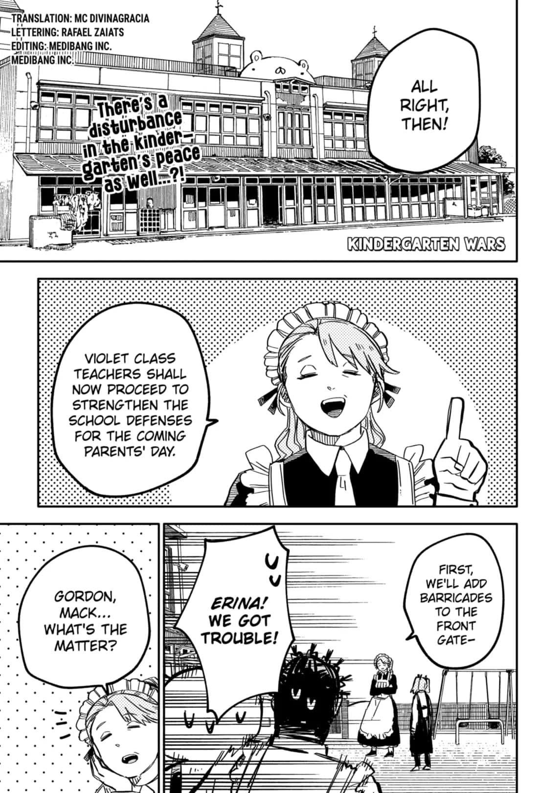Read Kindergarten Wars Manga Online