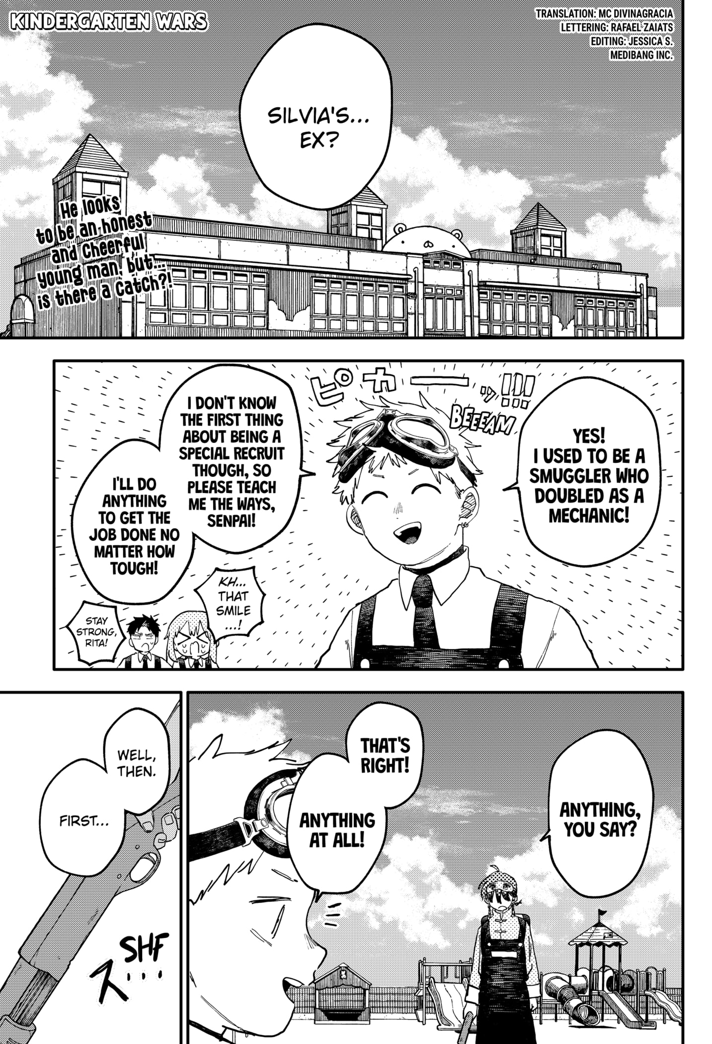 Read Kindergarten Wars Manga Online
