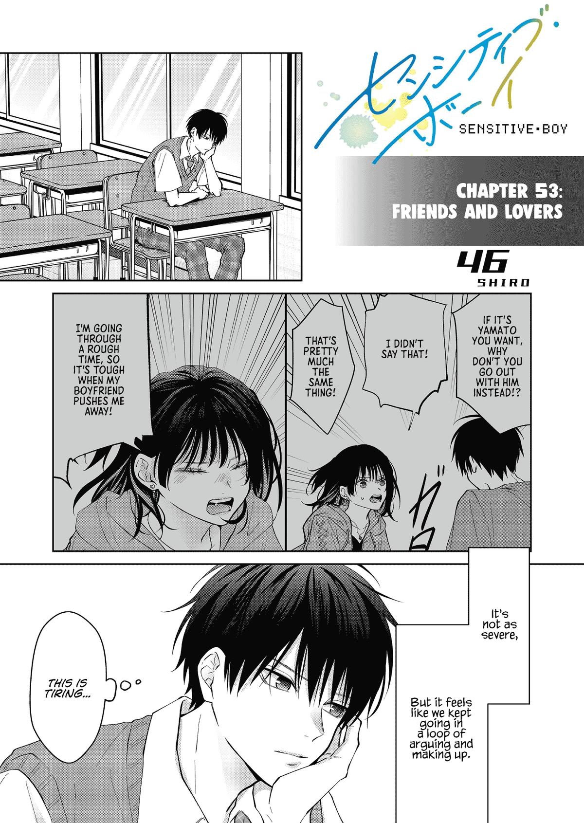 Read Sensitive Boy Manga Online