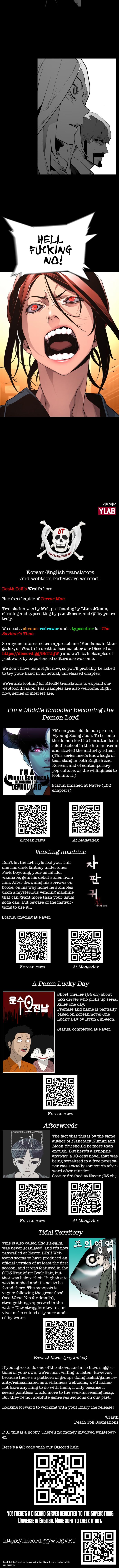 Read Terror Man Manga Online