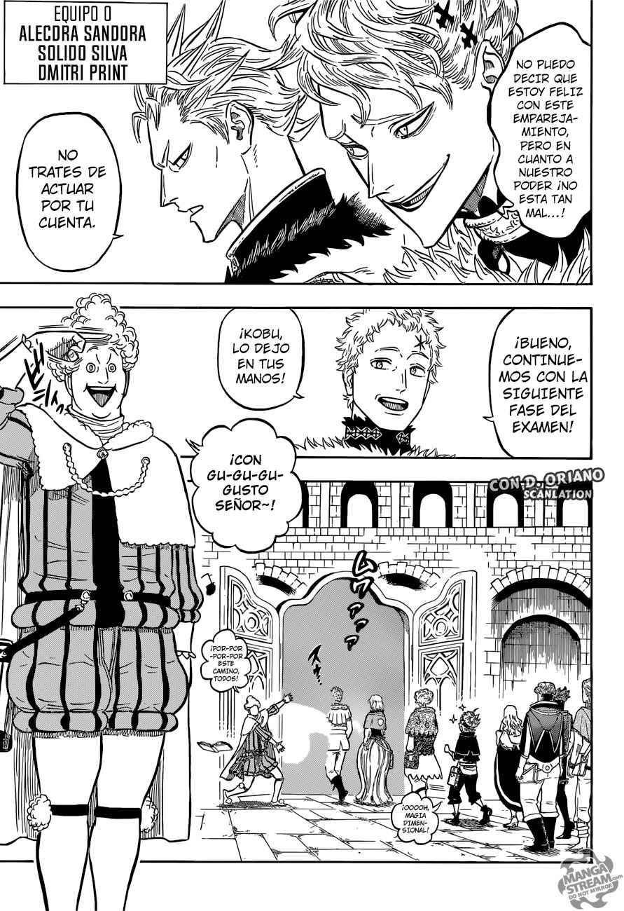 Read Black Clover es Manga Online