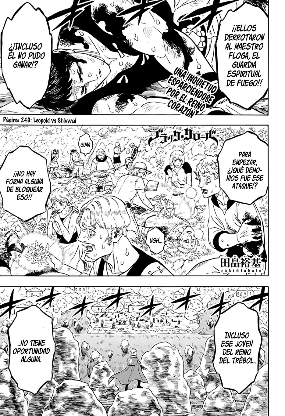 Read Black Clover es Manga Online