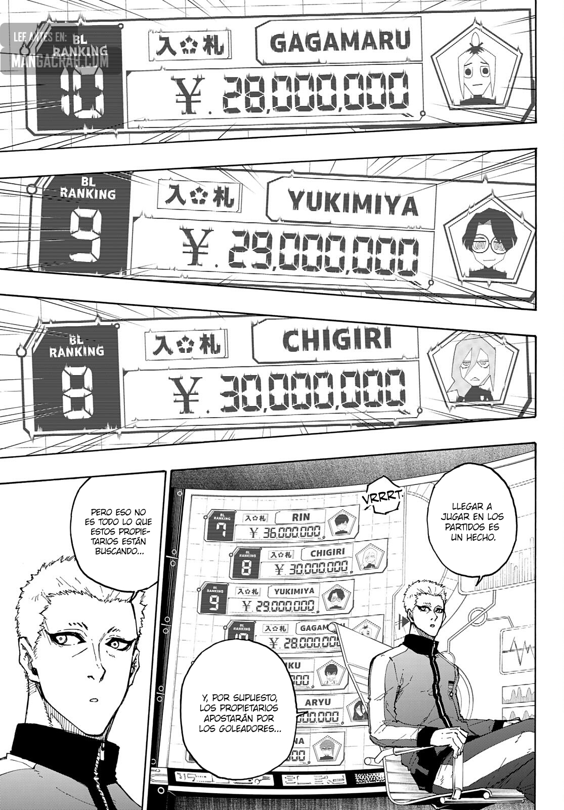 Read Blue Lock es Manga Online