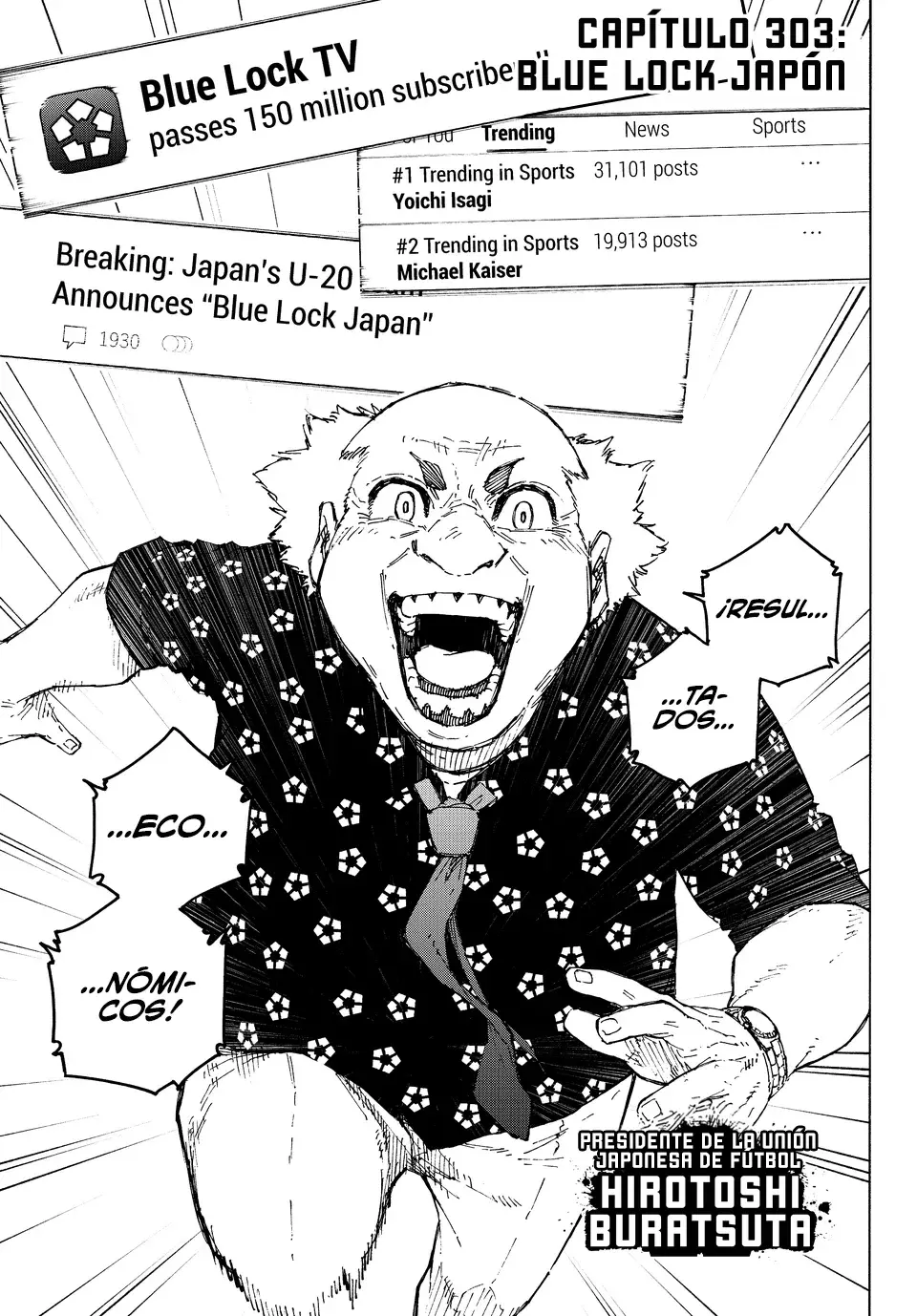 Read Blue Lock es Manga Online