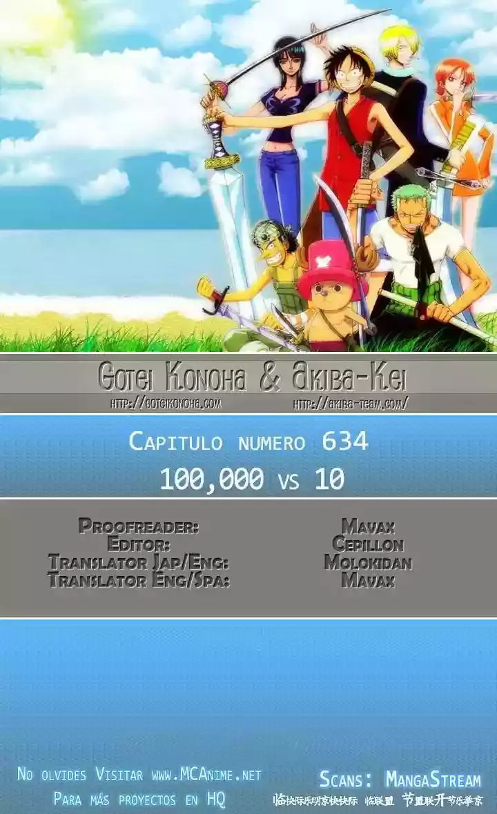 Read One Piece .Es Manga Online